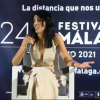 Ainhoa Rodríguez, de Destello Bravío, en el festival de Málaga