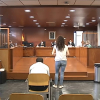 Sesión del juicio contra un policía local en Cáceres