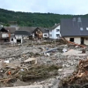 Pueblo del oeste de Alemania arrasado por las inundaciones.