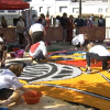 Elaboración de la alfombra