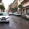 Calle Félix Valverde Lillo antes de comenzar las obras de peatonalización