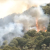 Incendio forestal en Extremadura
