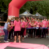 Marcha rosa en Cáceres para recaudar fondos para la investigación del cáncer de mama