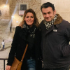 Andrea e Iñaki en la Plaza de San Jorge de Cáceres