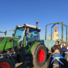 La Virgen de la Aurora, en su peregrinación desde la ermita hasta Villanueva de la Serena