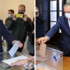 Los alcaldes de Don Benito y Villanueva de la Serena, votando en la consulta popular