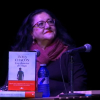 Inma Chacón en un momento de la presentación de su novela, 'Los silencios de Hugo', en la Sala Trajano de Mérida