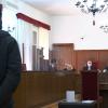 Imagen del acusado en la sala de la Audiencia de Badajoz 