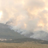 Fuego en Casas de Miravete