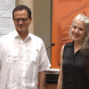 La bailaora María Pagés y el dramaturgo El Arbi El Harti, codirectores de `De Sheherezade´