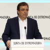 Guillermo Fernández Vara, en comparecencia de prensa