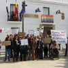 Protesta en Valencia del Ventoso