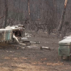 Colmenas perdidas en el incendio del norte extremeño