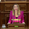 María Guardiola en el Senado