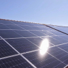 Placas solares de una comunidad energética de Mérida