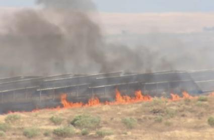 Incendio en Talaván