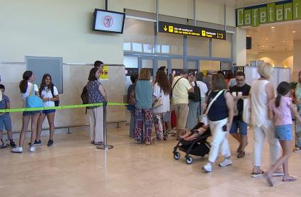 Normalidad en el aeropuerto de Badajoz