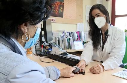 Consulta de Atención Primaria en un centro de salud de la región