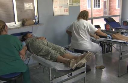 Donaciones de sangre en Extremadura