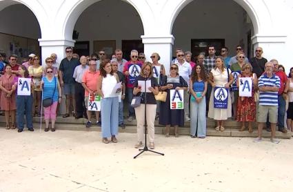 Protesta en Azuaga