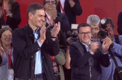 Pedro Sánchez y Miguel Ángel Gallardo