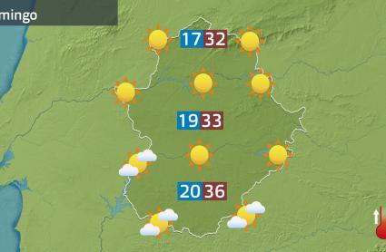 Mapa de previsión del 15 de agosto