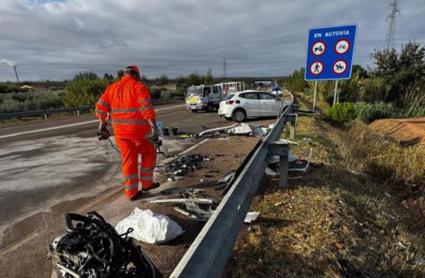 Fallecido en un accidente entre Don Benito y Villanueva