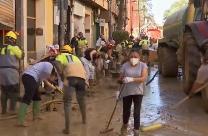 En ayuntamiento de Torrent agradece la ayuda del pueblo extremeño