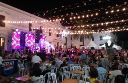 Fiestas patronales en la localidad de Bienvenida (Badajoz).