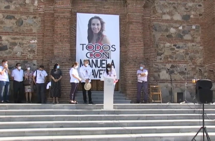 Concentración en Monesterio para recordar a Manuela Chavero