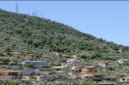 Una vista general de la Sierra de Santa Bárbara.