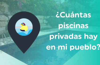 ¿Cuántas piscinas privadas hay en Extremadura?
