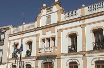 Fachada del Ayuntamiento de Quintana de la Serena