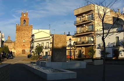 plaza de la localidad pacense de Aceuchal