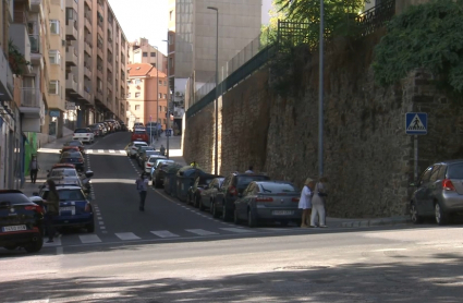 calle céntrica de Cáceres