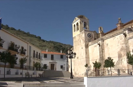 Plaza e Iglesia de La Parra (Badajoz)