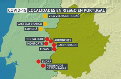 Toque de queda en pueblos de Portugal