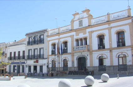 Fachada del Ayutamiento de Quintana de la Serena