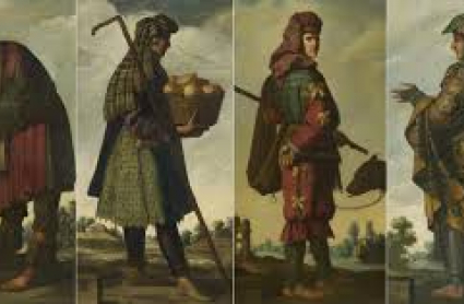 Algunas de las pinturas de la serie de Zurbarán sobre Jacob y sus doce hijos