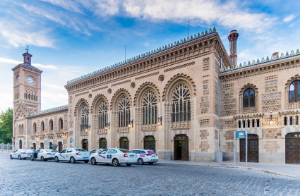 Actual estación de tren de Toledo. El nuevo trazado incluye la construcción de una nueva estación