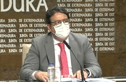 José María Vergeles en rueda de prensa