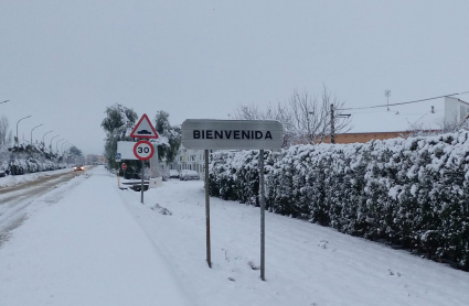 Nieve en Bienvenida