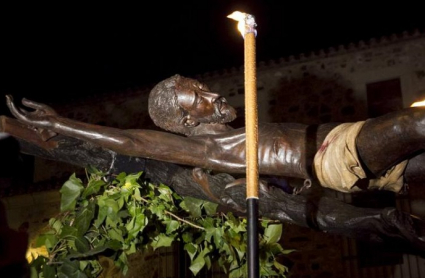 Procesión del Cristo Negro en Cáceres