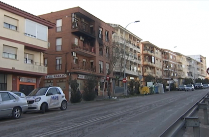 Incendio en San Vicente de Alcántara