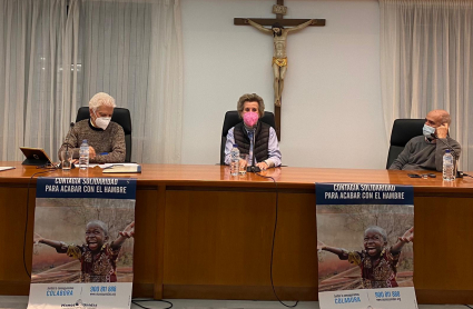 Presentación de la campaña de Manos Unidas en el arzopisbado de Mérida-Badajoz.