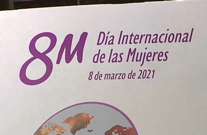 Cartel anunciador 8-M