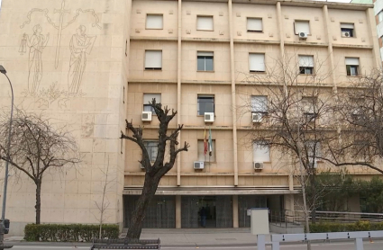 La vista se ha celebrado a puerta cerrada en la Sección Primera de la Audiencia Provincial de Badajoz.