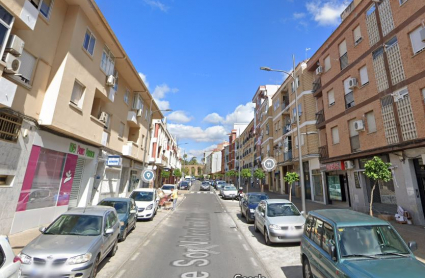 Calle Sor Valentina Mirón en Plasencia