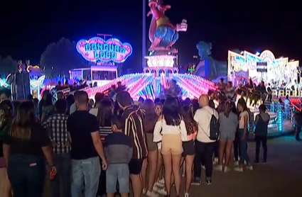 Atracciones en el recinto ferial de Plasencia