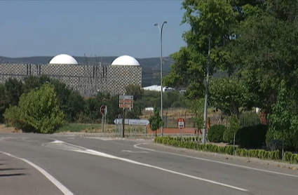 Exterior de la Central Nuclear de Almaraz